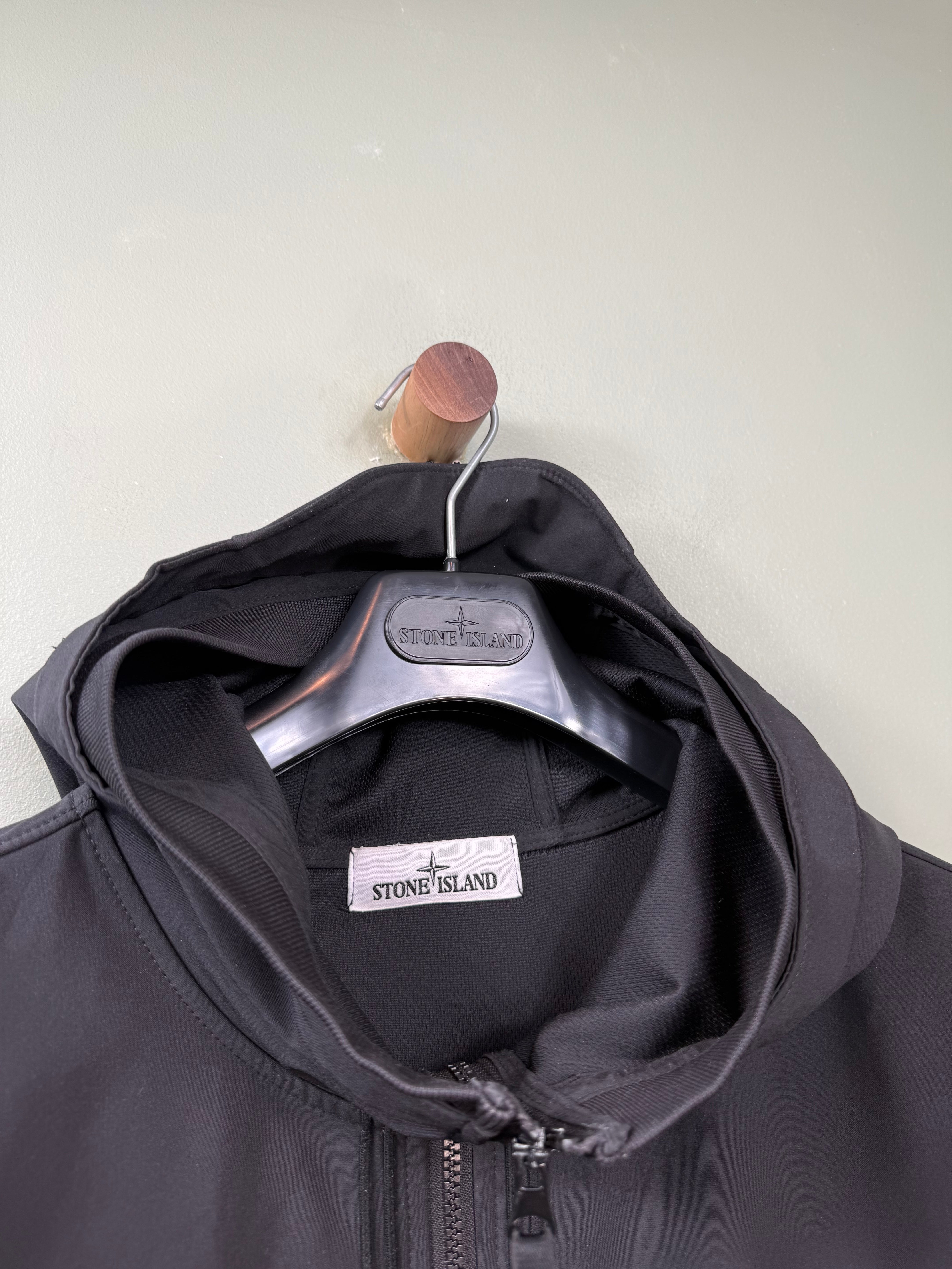 Stone Island Black Soft Shell Jacket