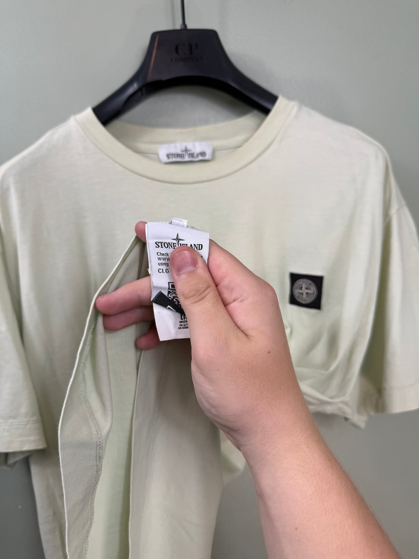 Stone Island Pastel Green T-Shirt