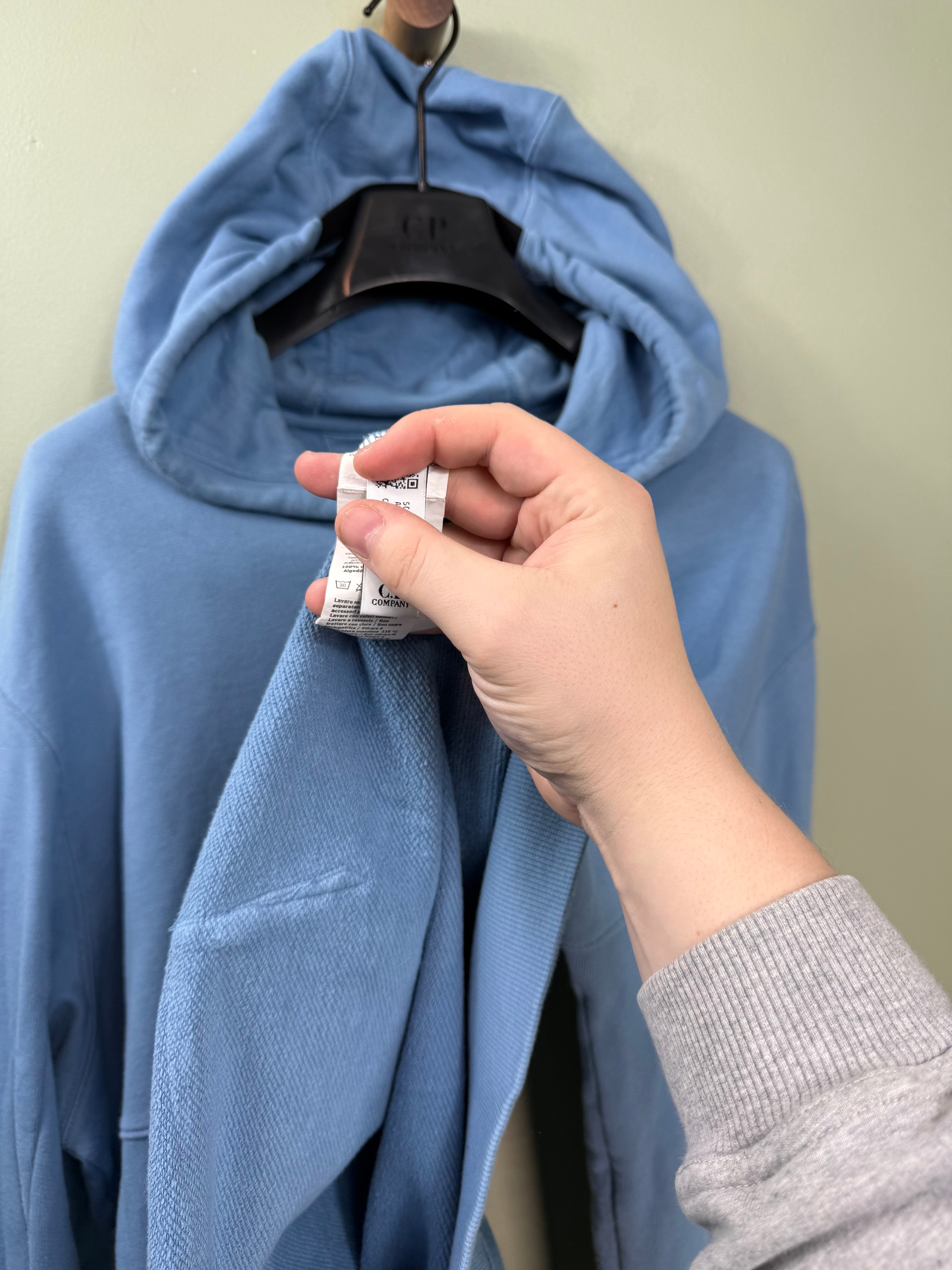 C.P. Company Blue Hoodie