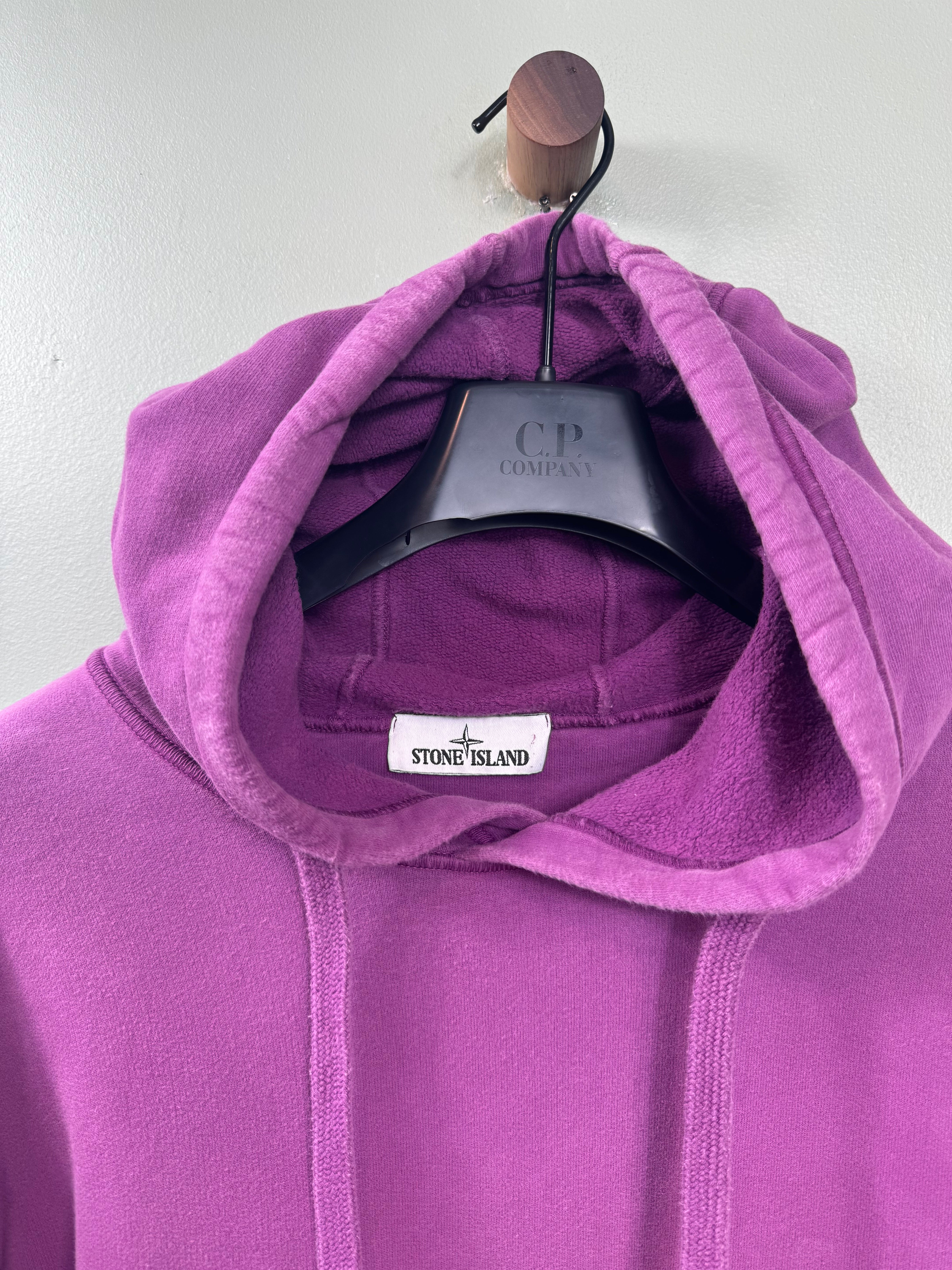 Stone Island Purple Hoodie