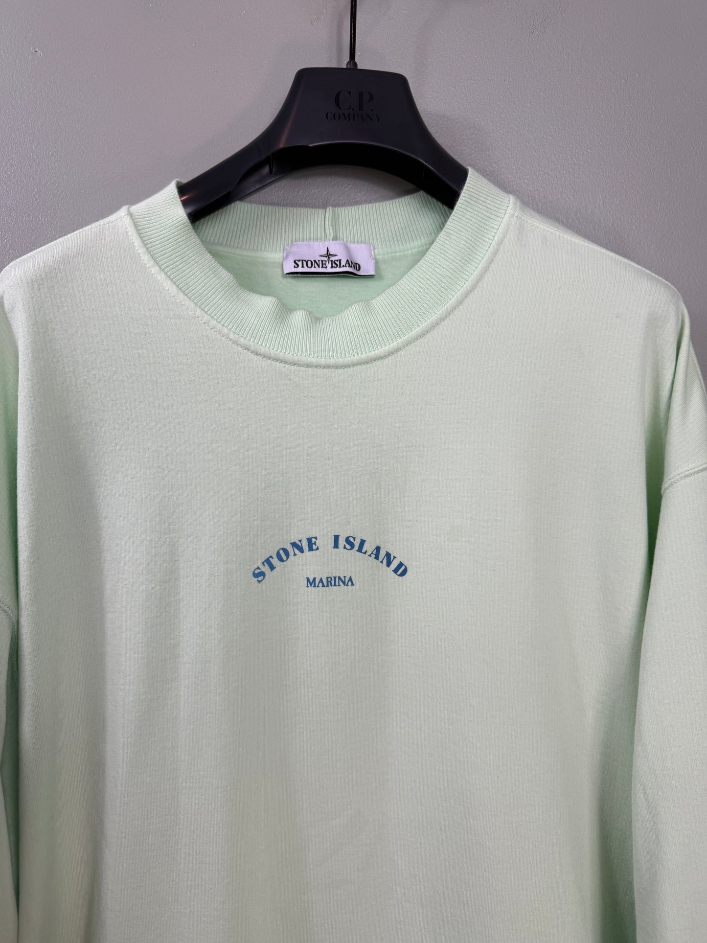 Stone Island Pastel Green Marina Jumper