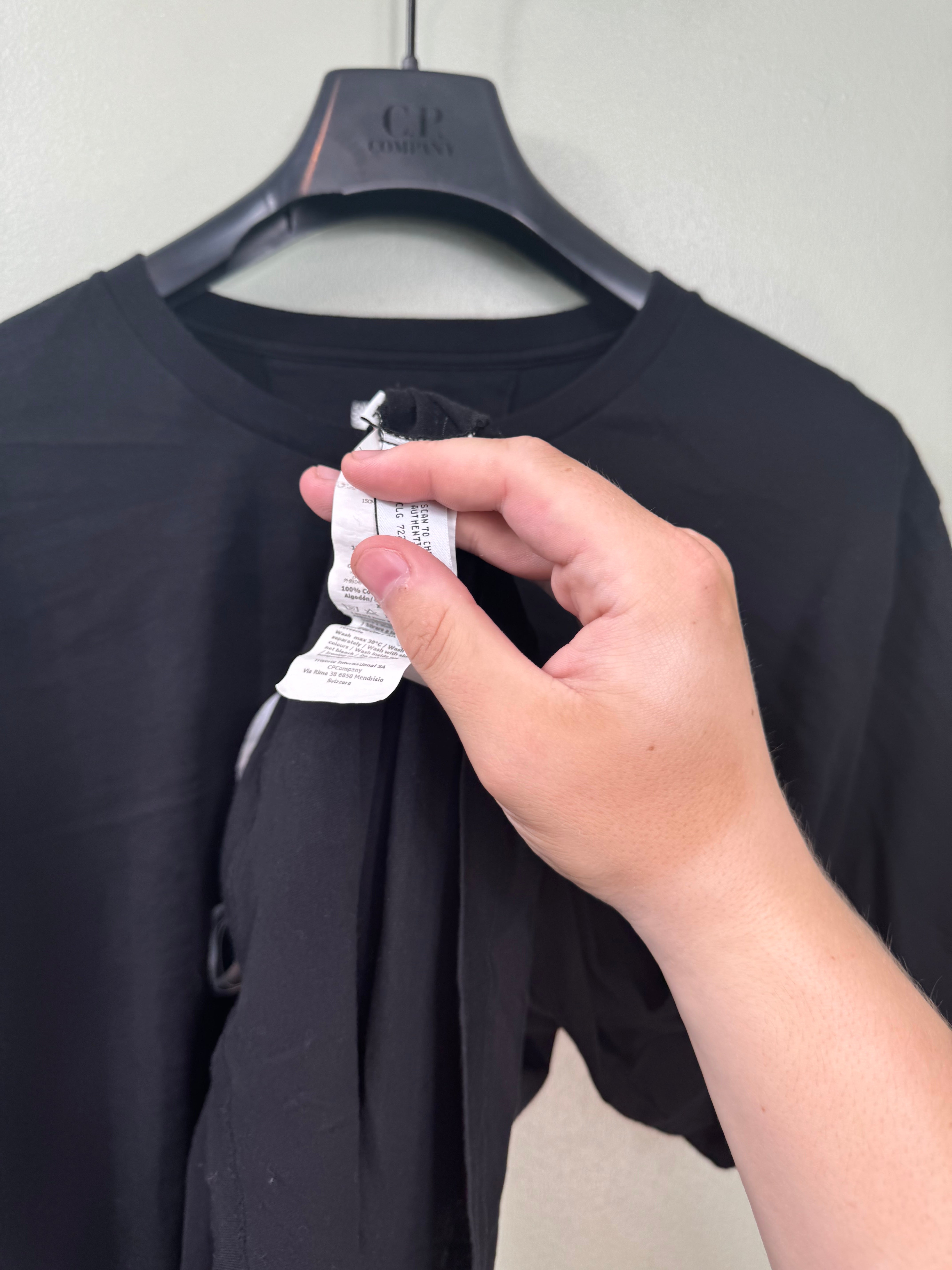 C.P. Company Black T-Shirt