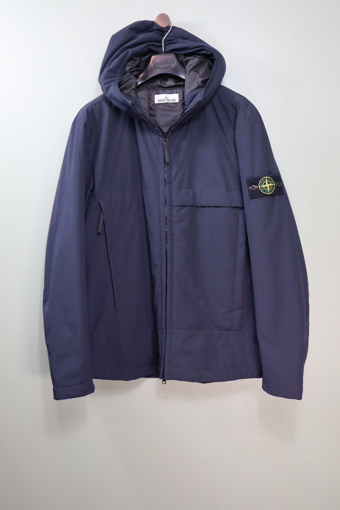 Stone Island Navy Primaloft Soft Shell Jacket